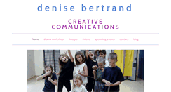 Desktop Screenshot of denisebertrand.com